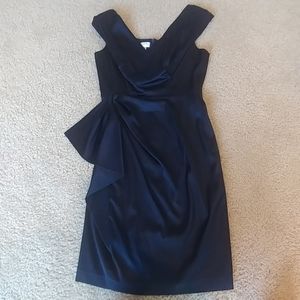 Navy Blue Cocktail Dress